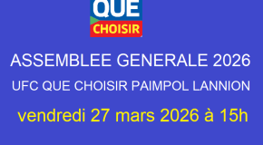 Rendez-vous le 27 mars 2026 pour notre Assemblée Générale !